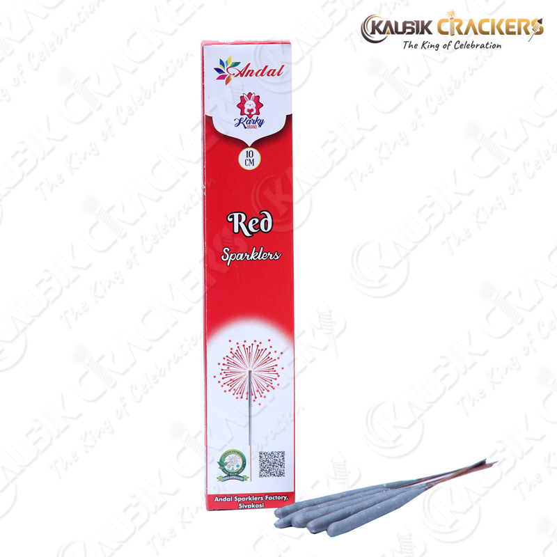 10cm Red Sparkler |  Box