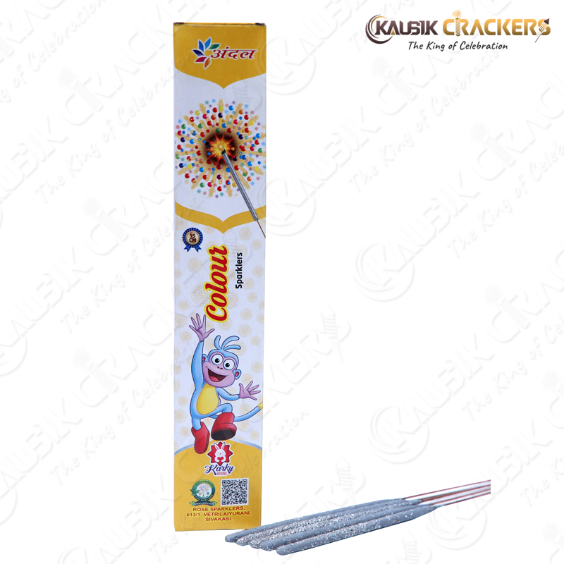 15cm Colour Sparkler |  Box