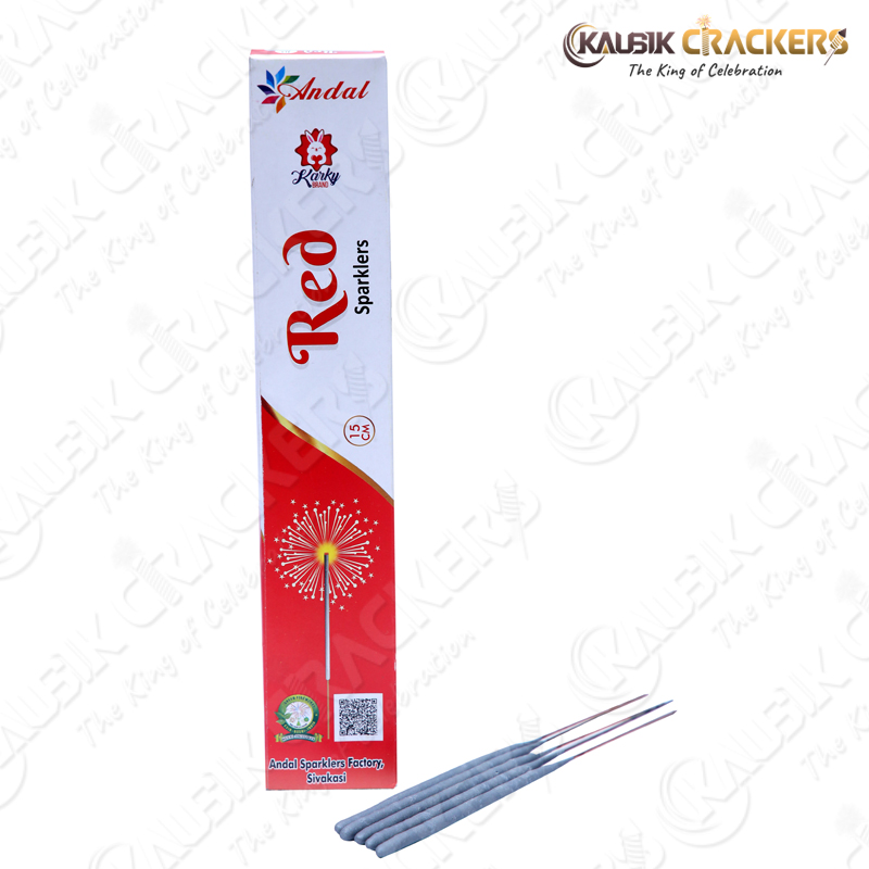 15cm Red Sparkler |  Box
