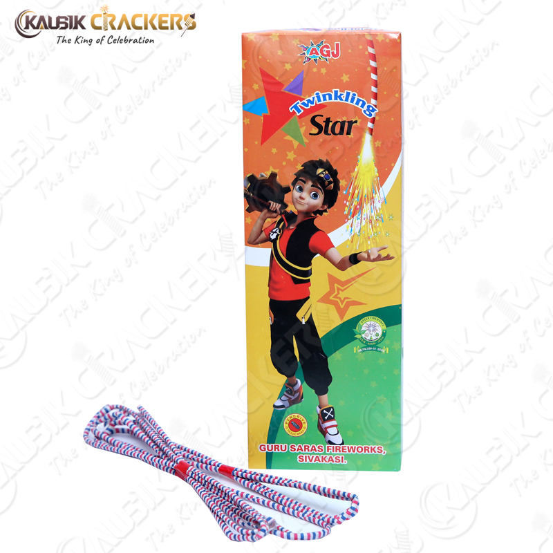 4" Twinkling Star | Box